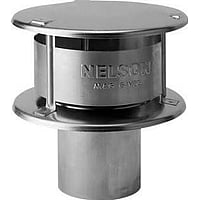 Burgerhout Nelson rookgaskap Ø250mm aluminium Nelson