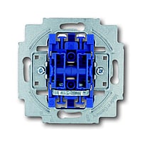 Busch-Jaeger wip-impulsdrukkersokkel 2 x 1-polig, 2 maakcontact (NO)