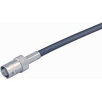 Radiall coax kabel connector plug (steker) BNC R141, conn typ BNC