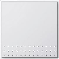 Gira TX44 1-voudig kunststof inbouw drukvlakschakelaar wissel schakelaar, wit (RAL9010)