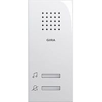 Gira AUDIO System 55 kunststof opbouw deur gong, diverse melodien, wit