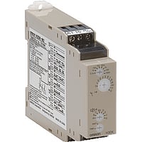 Omron H3DK S tijdrelais, DRA (DIN-rail adapter), uitvoering elektrische aansluiting