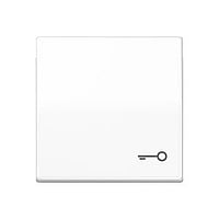 JUNG AS500 bedieningselement/centraalplaat kunststof, wit, uitvoering 1 wip