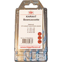 TIP cassette, HSS blank geslepen, Ø 5.0x85/2x 6.0x100/8.0x120