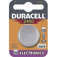 Duracell knoopcel lithium Electronics, ho 5mm, diam 24.5mm, 3V