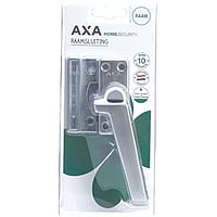 Axa raamsluiting oplengteg, aluminium, rechts, vergrendeling drukknop, geëloxeerd
