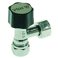 VSH hoekstopkraan v/reservoir 3/8"wartelmoer x 12 mm knel