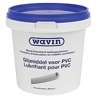 Wavin glijmiddel, netto 800g, toepasbaar op PVC-U/PE/GVK