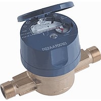 Itron Aquadis watermeter koud water DN20 G 1" inclusief keerklep