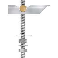 Flamco tuimelbout, staal, le 100mm, elektrolytisch verzinkt, draaddiameter (M.) 8, vdS