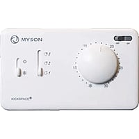 Remeha Kickspace kamerthermostaat merkgebonden 230V met draaiknop, wit