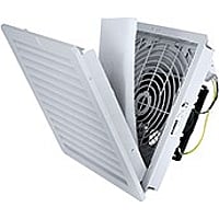 Eldon ventilator voor kast/lessenaar, grijs, (hxbxd) 252x252x104mm 1 ventilatoren