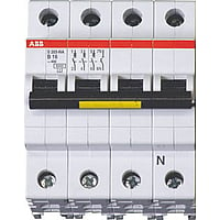 ABB S 203 installatieautomaat 3, uitschakelaarkarakteristiek C, nom. (meet-)stroom