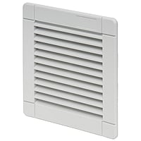 Finder 7F Afvoerfilter ventilatieplaat voor kast/lessenaar, kunststof, (bxh)