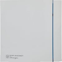 Soler & Palau Silent Ecowatt Design 100CZ badkamerventilator 18,8 x 18,8 cm, wit