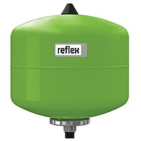 Reflex membraandrukexpansievat 'refix DD 8', groen, 25 bar