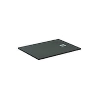 Ideal Standard douchebak Ultra Flat Solid, composiet, zwart, (lxbxh) 1200x1000x30mm
