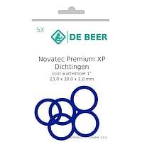 De beer premium ring wartelmoer 1" 23x30x2,0 a 5 stuks