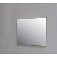 Sub spiegel rechthoek 100x3x80 cm, aluminium