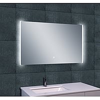 Sub Duo-LED spiegel met dimbare LED-verlichting en spiegelverwarming 100x60 cm
