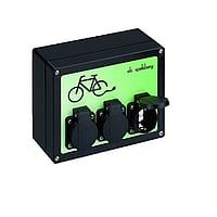 Spelsberg laadpaal voor elektrische fiets 3-fase, 3,5kW, zwart