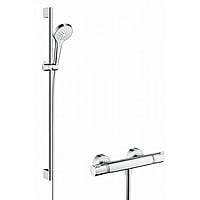 hansgrohe Croma select s croma select douchetset 72cm incl.thermostaat, chroom