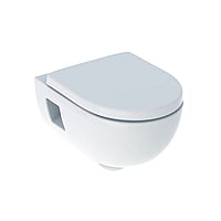 Geberit 300 Rimfree® basic CombiPack hangend toilet met sofclose toiletzitting 38,8 x 37 x 53 cm, glanzend wit