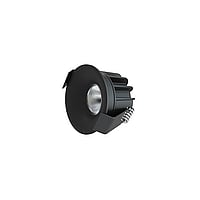 Interlight LED Downlights LED Camicro downlight IP44 dimbaar rond 4W/45°/2700K zwart ILDCM4K27B