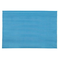 Differnz Multi mat bad met anti-slip laag 65 x 45 cm, blauw