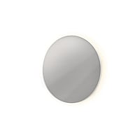 INK SP17 ronde spiegel voorzien van dimbare LED-verlichting, verwarming en colour-changing ø 80 cm, mat wit