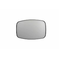 INK SP29 contour spiegel, rechthoekig met afgeronde hoeken verzonken in kader 140 x 4 x 80 cm, mat zwart
