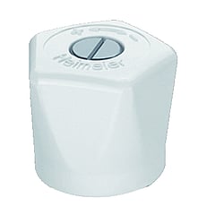 Heimeier handknop voor radiatorafsluiter 3/8" - 3/4", wit