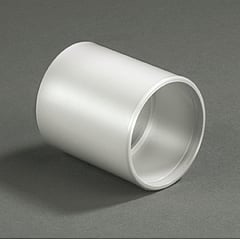 Dyka PVC lijm steekmof, 40mm, 2x mof, wit