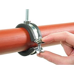 Walraven BISMAT® Flash pijpbeugel met rubber inlaag M8 15-18mm voor metalen buis