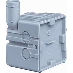 ABB hafobox inbouwdoos voor schoonmetselwerk 58mm 1x16mm, grijs