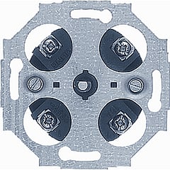 Busch-Jaeger tijdschakelkloksokkel 2-polig verbreekcontact (NC) max. insteltijd 120 minuten