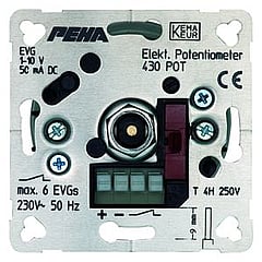 PEHA elektronische potentiometer