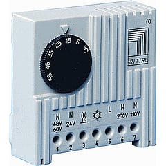 Rittal thermostaat voor kast/lessenaar SK, nom. (meet) 230V, temp 5-60°C