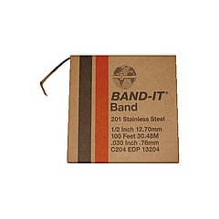 Band-It kabel kabelbundelband zadel Band 201, met, bandbreedte 9.53mm, lengte 3050mm
