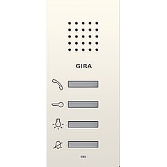 Gira AUDIO System 55 opbouw huisstation 4-functies, crèmewit