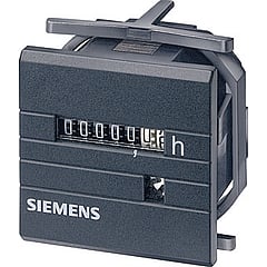 Siemens urent analoog 7KT5, 45x45mm, pan inb, telbereik 99999.99u