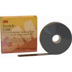 3M Scotch zelfklevende tape T13, EPR, zwart, (lxb) 9.1mx19mm, isol, zelfdov