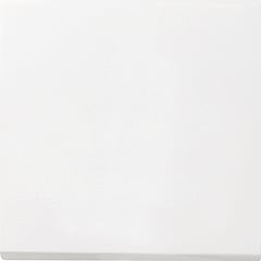 Gira F100 1-voudig kunststof inbouw drukvlakschakelaar kruis schakelaar, wit (RAL9010)