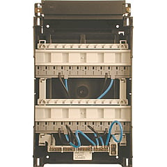 ABB Haf installatiekast leeg Hafonorm HLD, zwart, (hxbxd) 330x220x75mm, DIN-rail