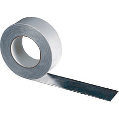 Coroplast zelfklevende tape polyester, aluminium, (lxb) 100mx50mm, isol