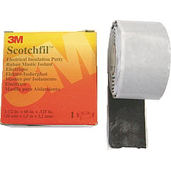 3M Scotch zelfklevende tape TFIL, rubber, zwart, (lxb) 1.5mx38mm, isol, zelfdov
