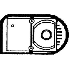 Legrand BTicino deurpaneel huistel, kunststof, grijs, inbouw, met microfoon/luidspreker