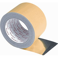 Coroplast zelfklevende tape aluminium, grijs/zilver, (lxb) 100mx50mm