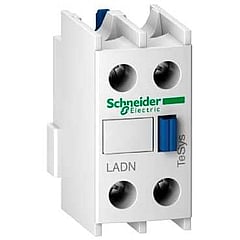 Schneider Electric TeSys D hulpcontactblok, 1 maak, 1 verbreek, 10A