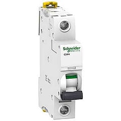Schneider Electric IC60N stuurtstroomautomaat 1P+N, 1 polen, kar C, 2A, 230V